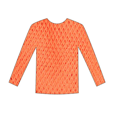 Fishnet Long Sleeve Top – view 5
