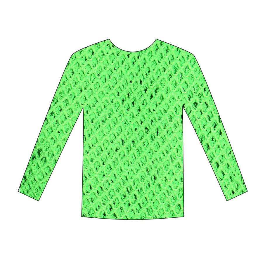 Fishnet Long Sleeve Top – view 2