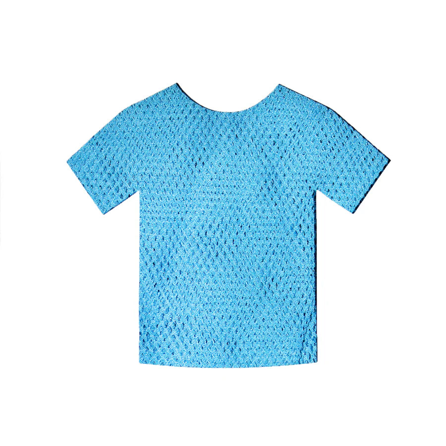 Fishnet Short Sleeve Top – view 2