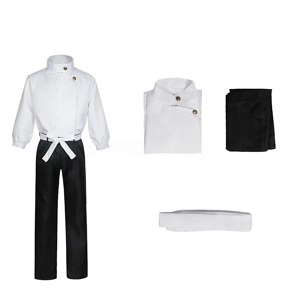 Adult White Uniform Anime Sorcerer – view 2