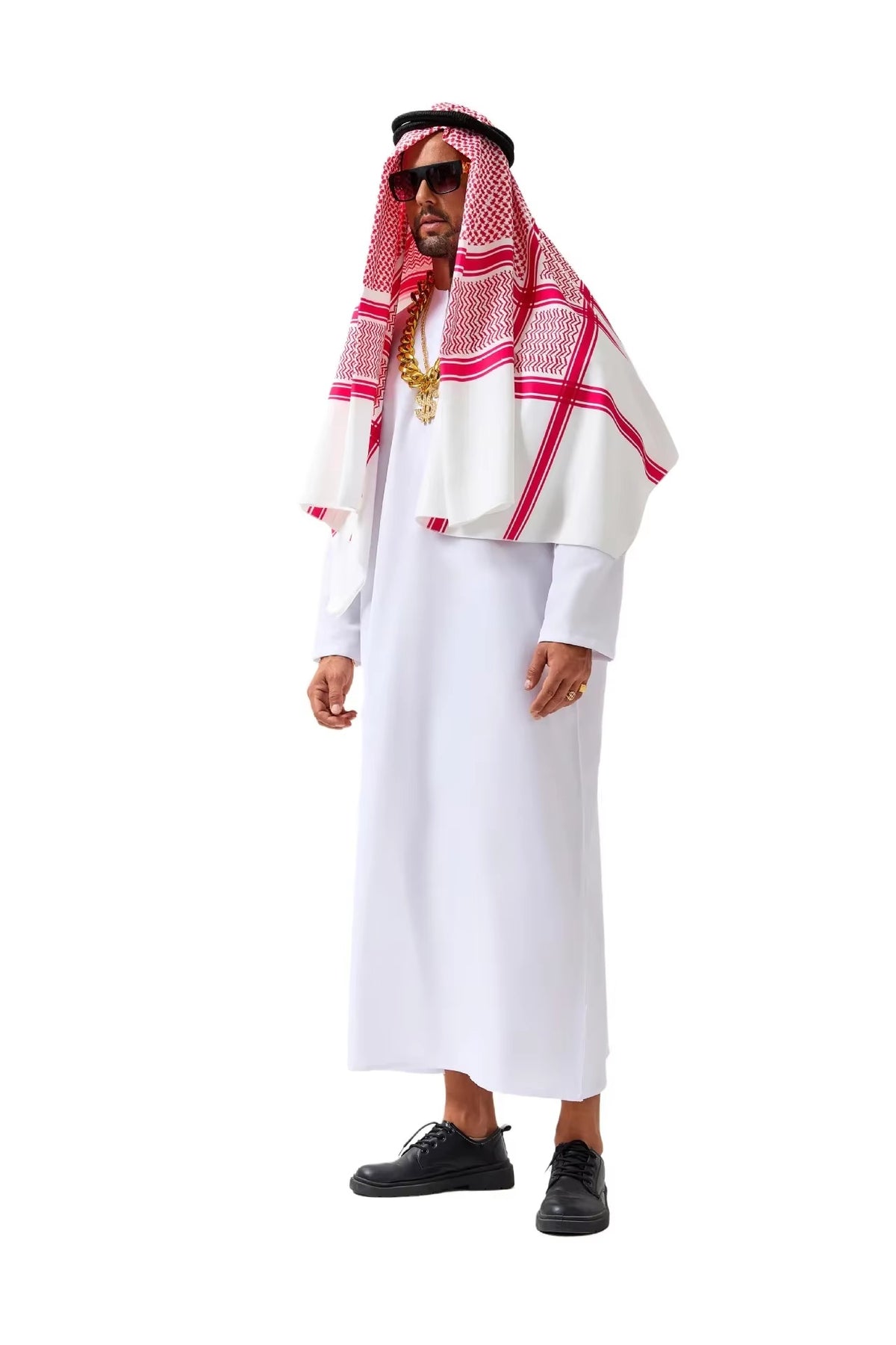 Adult Arab Sheik Middle East Oil Baron Costume – view 5