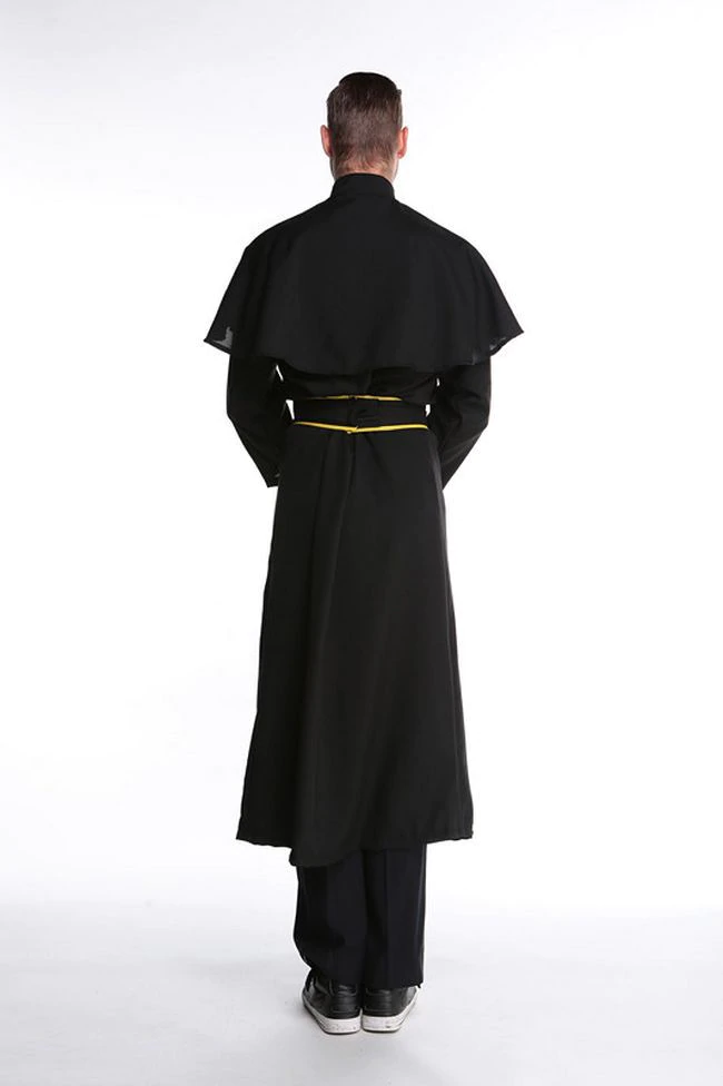 Medieval Priest Roman Clergy Pastor Costume – view 3