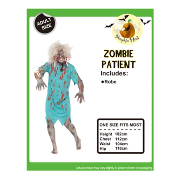 Adult Zombie Patient Costume