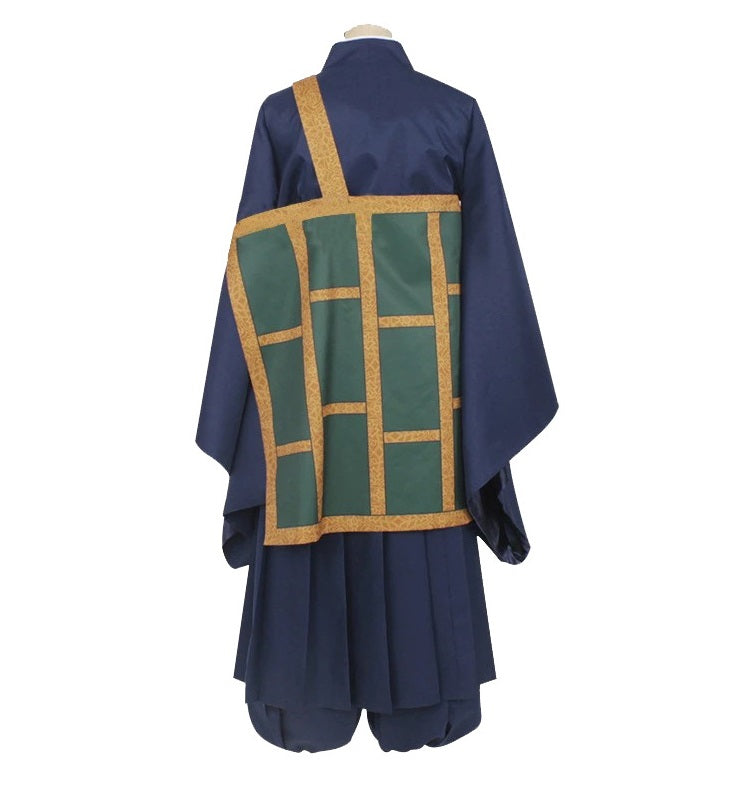 Adult Black Monk Robe Anime Sorcerer – view 2