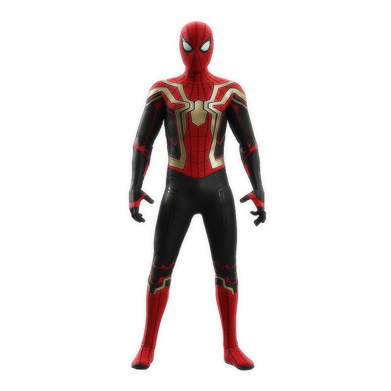 Adults Red Web Hero Jumpsuit Costume