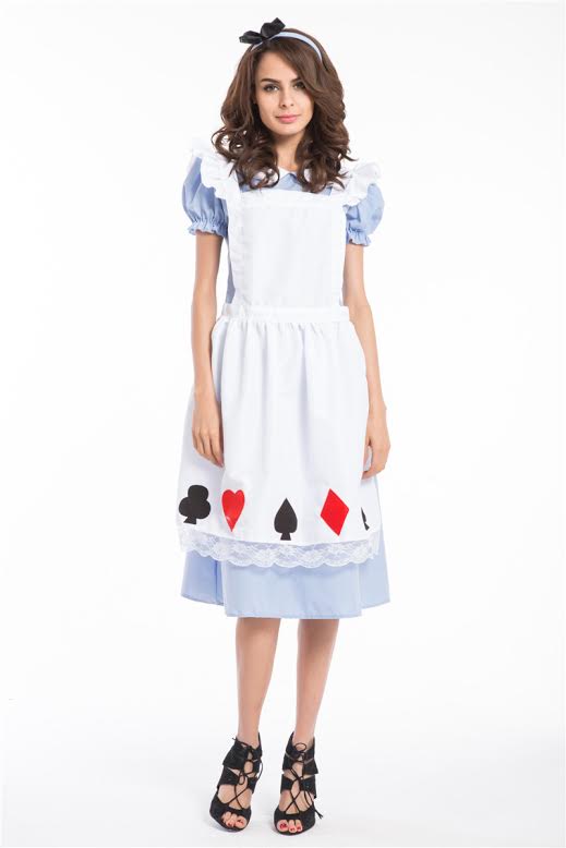 Girls Alice in Wonderland 12-14 Costume
