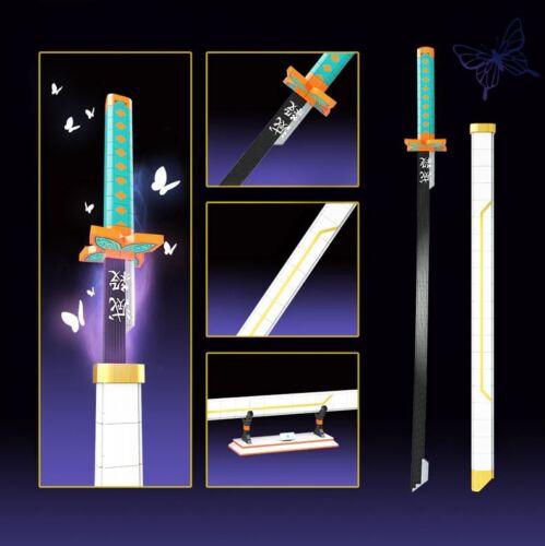 Anime Demon Hunter Butterfly Sword Building Block Kit – view 2