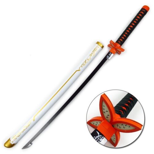 Anime Demon Hunter Butterfly Wooden Sword