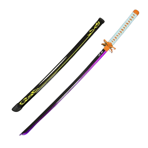 Anime Demon Hunter Light Up Katana Sword – view 3