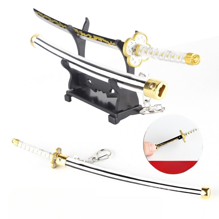 Anime Demon Hunter Mini Katana Keychain – view 12