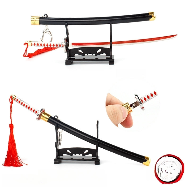 Anime Demon Hunter Mini Katana Keychain – view 3
