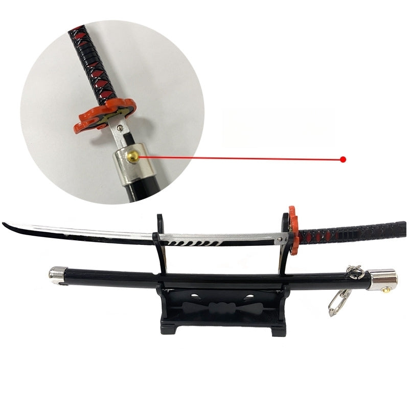 Anime Demon Hunter Mini Katana Keychain – view 8