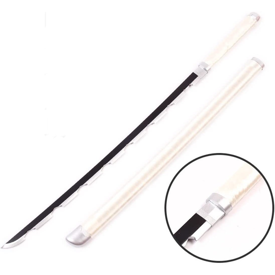 Anime Demon Hunter Serrated Beast Wooden Sword