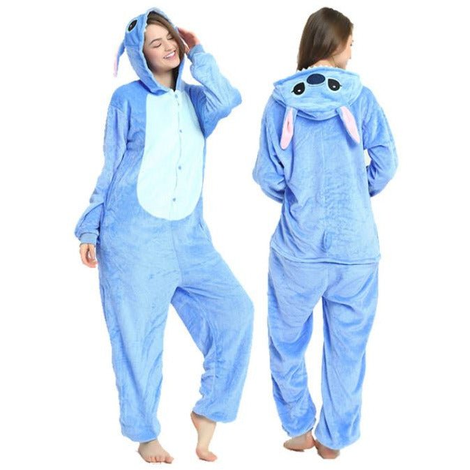 Blue Alien Character Kigurumi Onesie Pyjamas