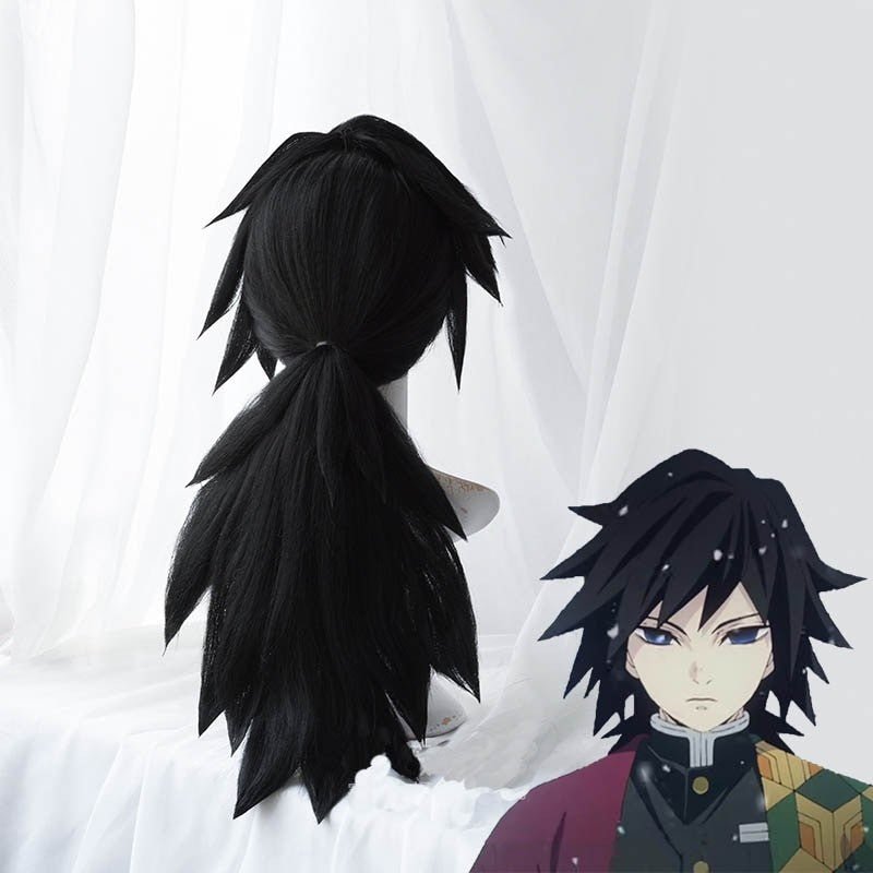 Blue Patterned Warrior Anime Costume