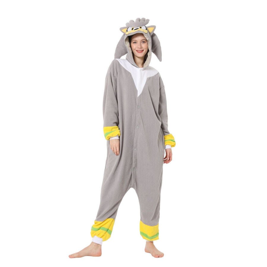Blue Speed Hedgehog Kigurumi Onesie Pyjamas