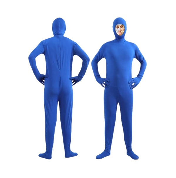 Kids & Adults Open Face Invisible Man Morph Suit Spandex Bodysuit – view 2