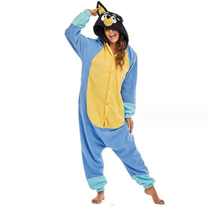Blue Dog Kigurumi Onesie Pyjamas
