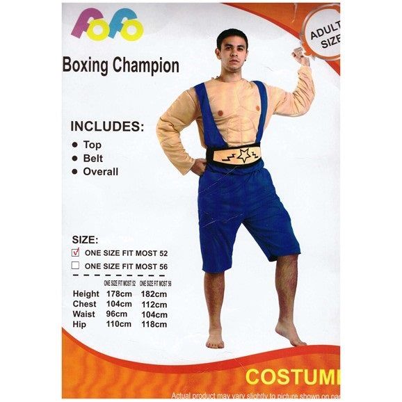 Adult Boxing Champion Costume