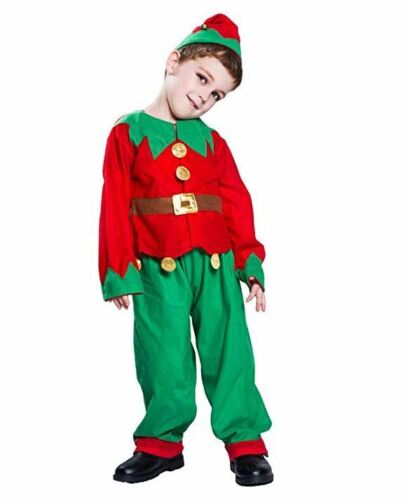 Boys Christmas Elf Costume