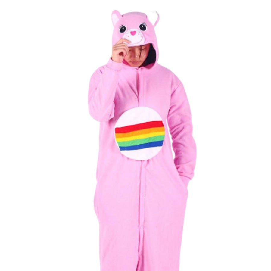 Rainbow Teddy Bear Kigurumi Onesie Pyjamas