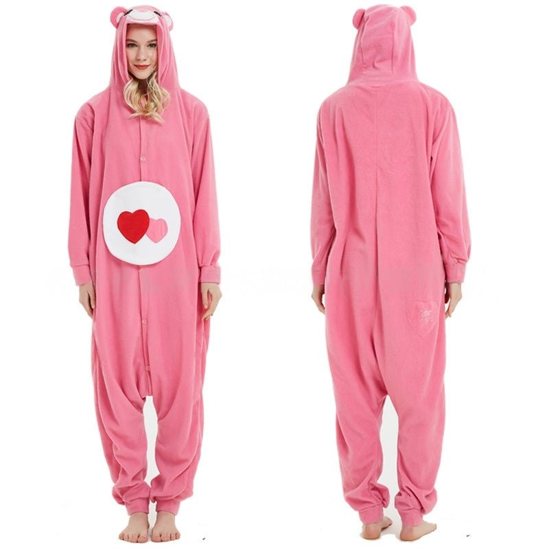 Rainbow Teddy Bear Kigurumi Onesie Pyjamas