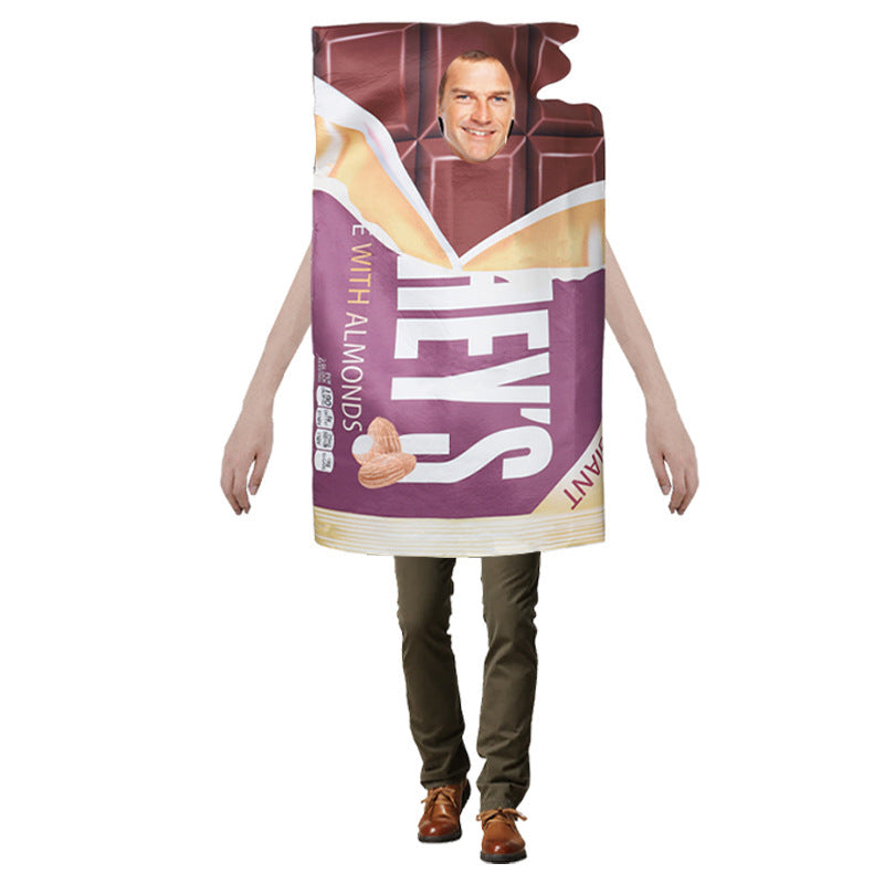 Adult Chocolate Bar Novelty Funny Costume
