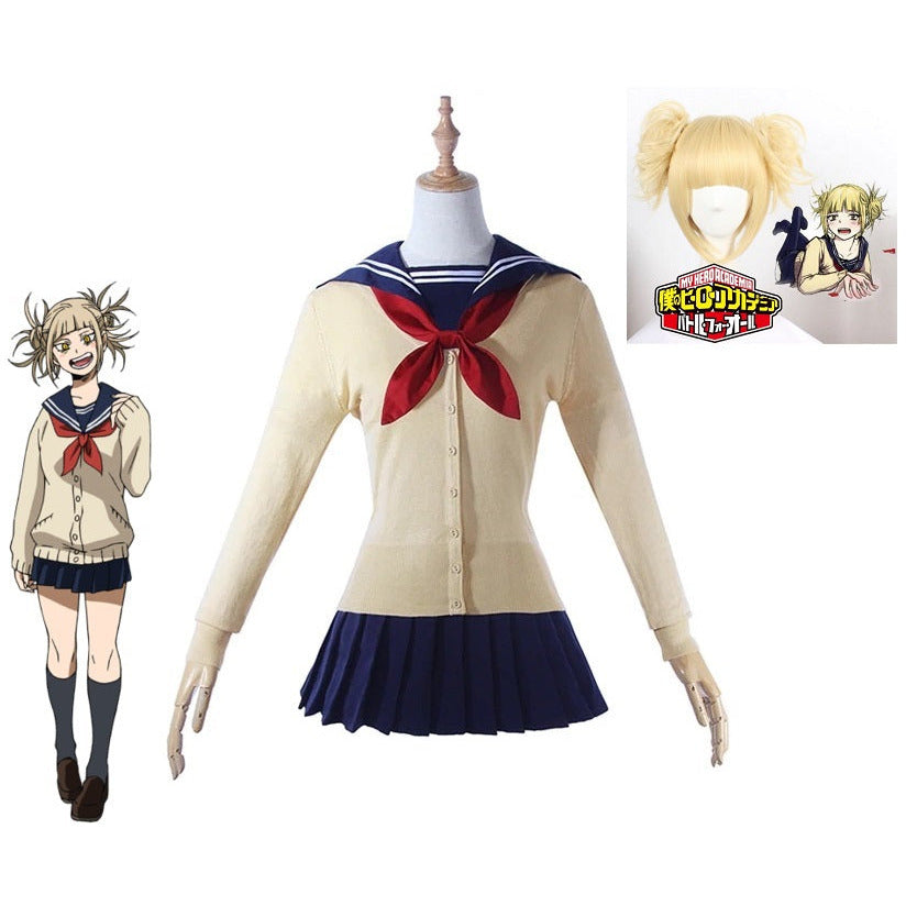 Blonde Schoolgirl Villain Costume