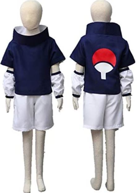 Dark Ninja Boy Anime Costume