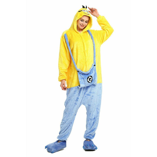 Yellow Overall Helpers Kigurumi Onesie Pyjamas