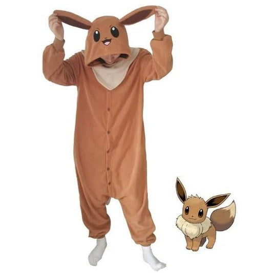 Brown Fox Kigurumi Onesie Pyjamas