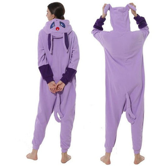 Purple Mystic Cat Kigurumi Onesie Pyjamas