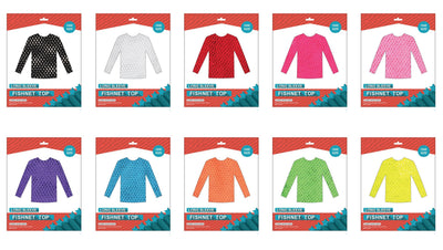 Fishnet Long Sleeve Top