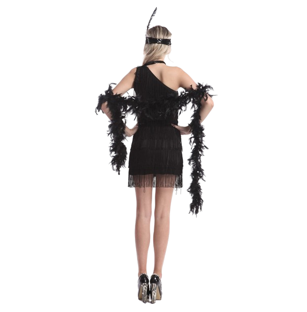 Women's 1920s Roaring Flapper Gatsby Costume – view 3