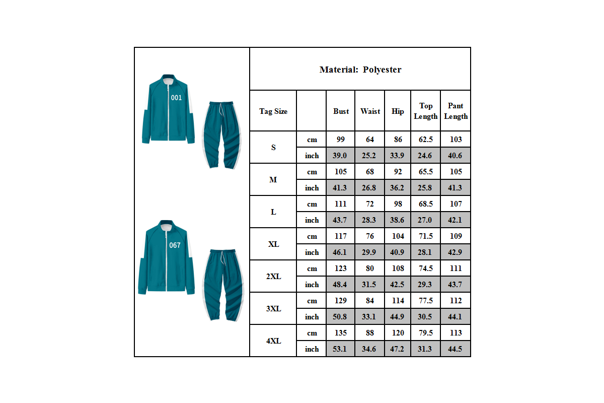 Game Contestant Teal Tracksuit – view 4