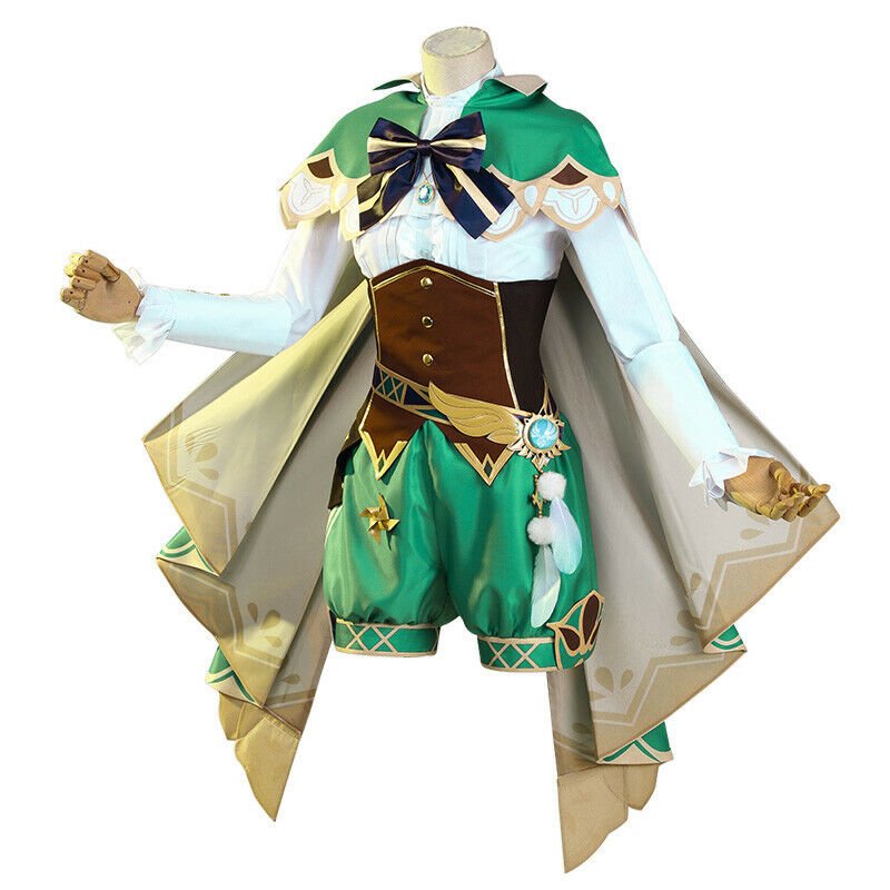 Green Bard Adventure Costume