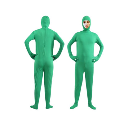 Kids & Adults Open Face Invisible Man Morph Suit Spandex Bodysuit – view 6