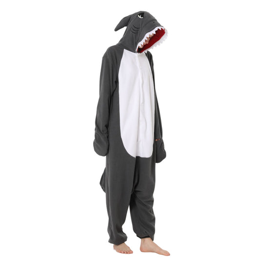 Grey Shark Kigurumi Onesie Pyjamas