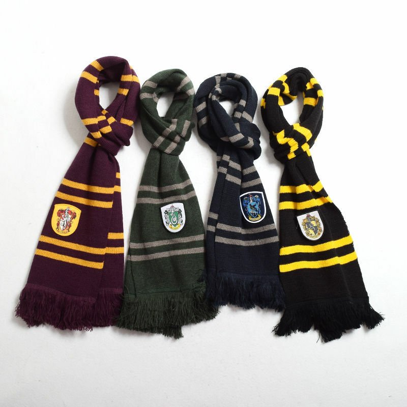 Striped Wizard School Scarf