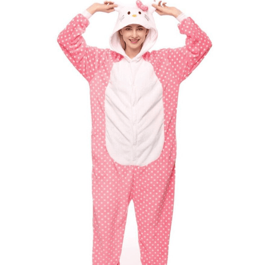Kitty Cat Kigurumi Onesie Pyjamas