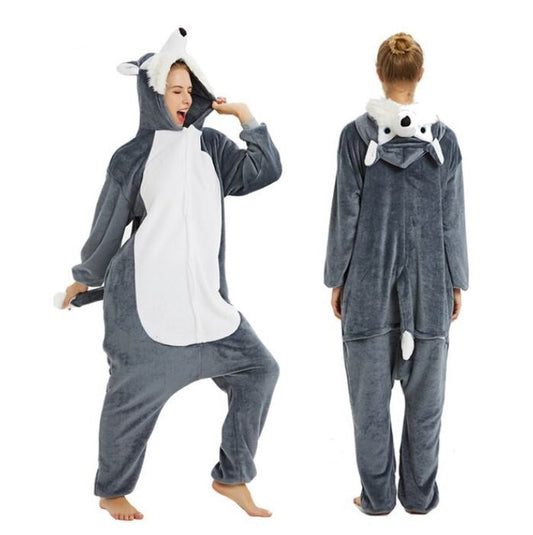 Husky Dog Kigurumi Onesie Pyjamas