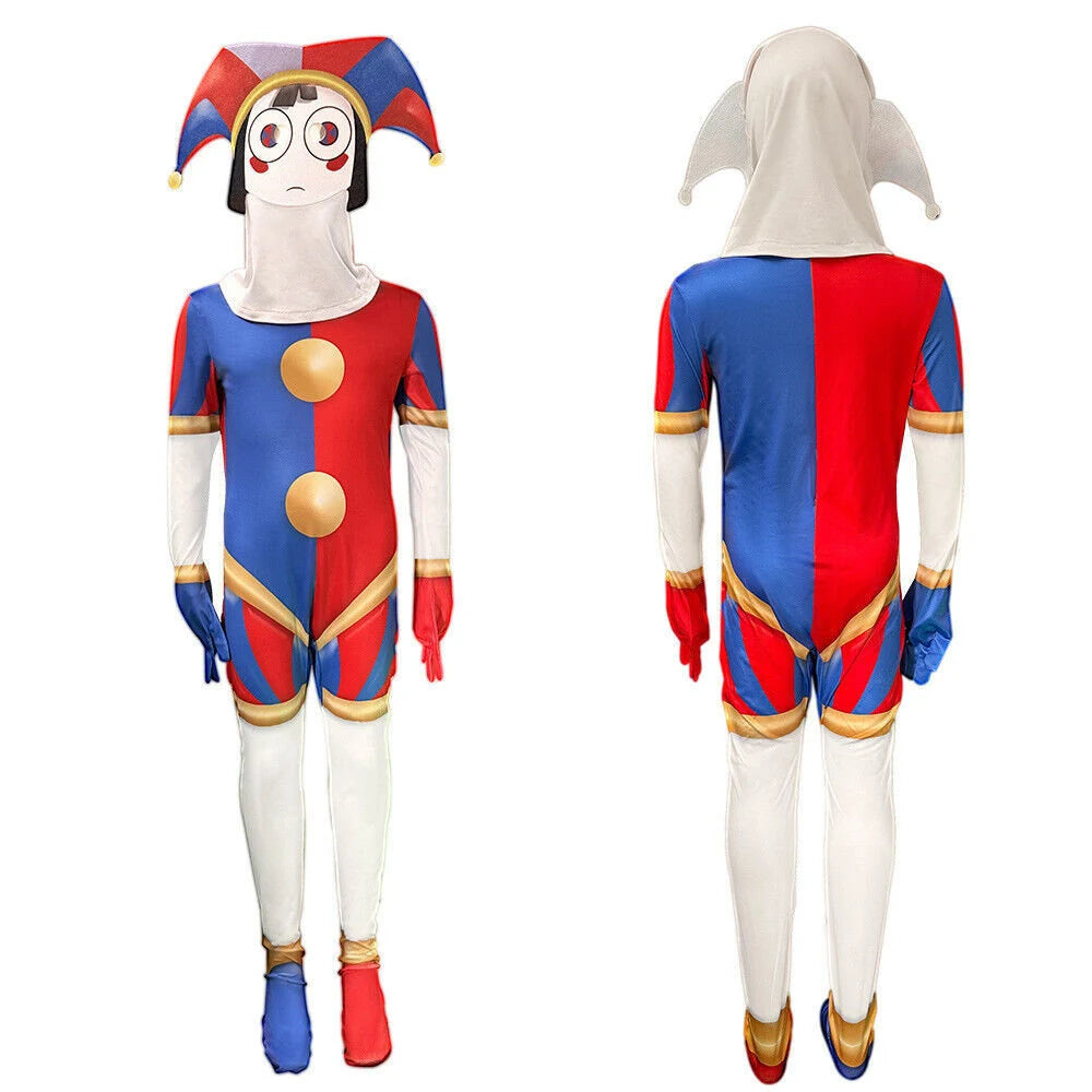 Girls Jester Girl Costume