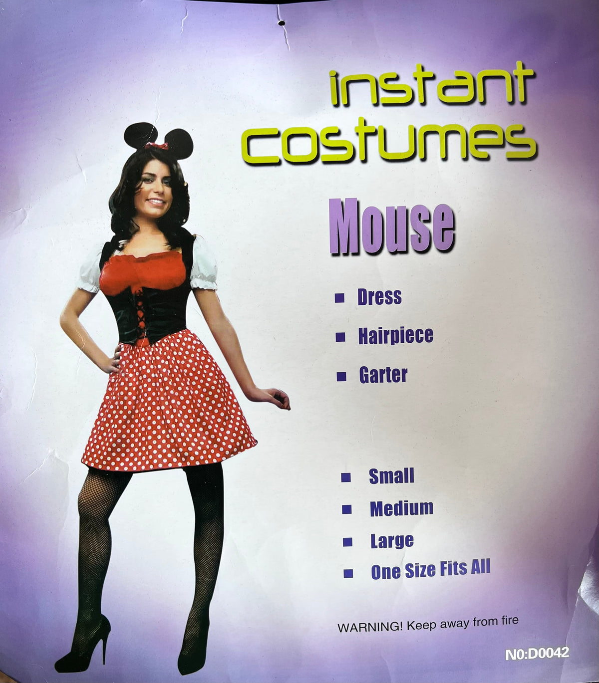 Adult Mouse Costume