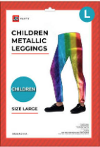 Children Metallic Leggings – view 2