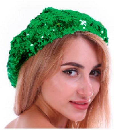 Sequin Beret Hat – view 2