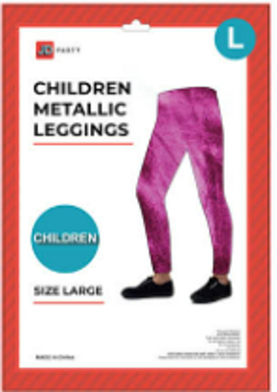 Children Metallic Leggings – view 3