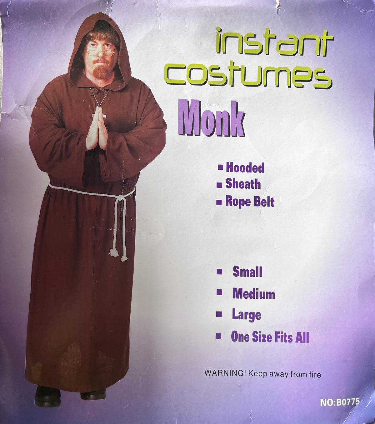 Adult Monk Costume