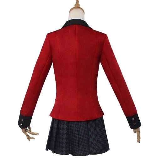Red School Uniform Anime Costume