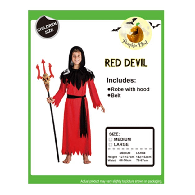 Kids Red Devil Costume