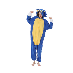 Kids Blue Speed Hedgehog Costume Onesie Pyjamas